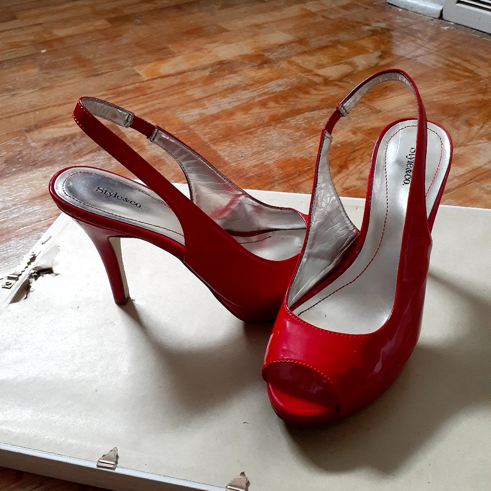 Nice red high heels
